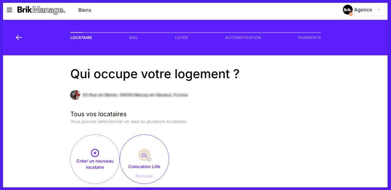 Outil - Gestion location